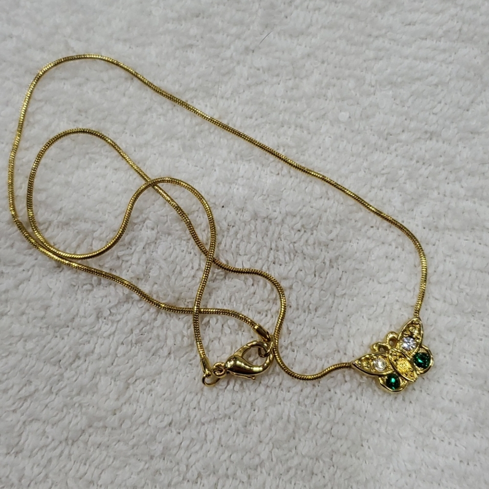 💥50% sale💥Butterfly gold necklace #1328